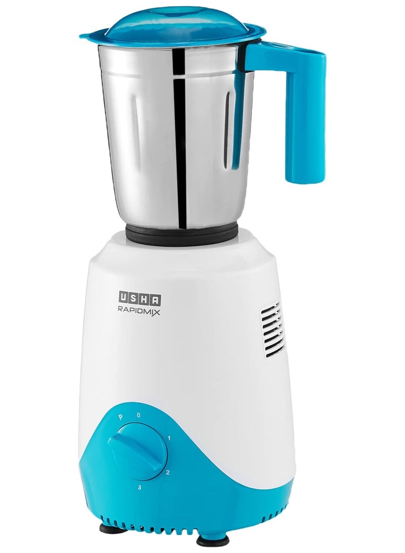 USHA Rapidmix 500-Watt Copper Motor Mixer Grinder With 3 Jars And 2 Years Product Warranty & 5 Years Motor Warranty - Image 3